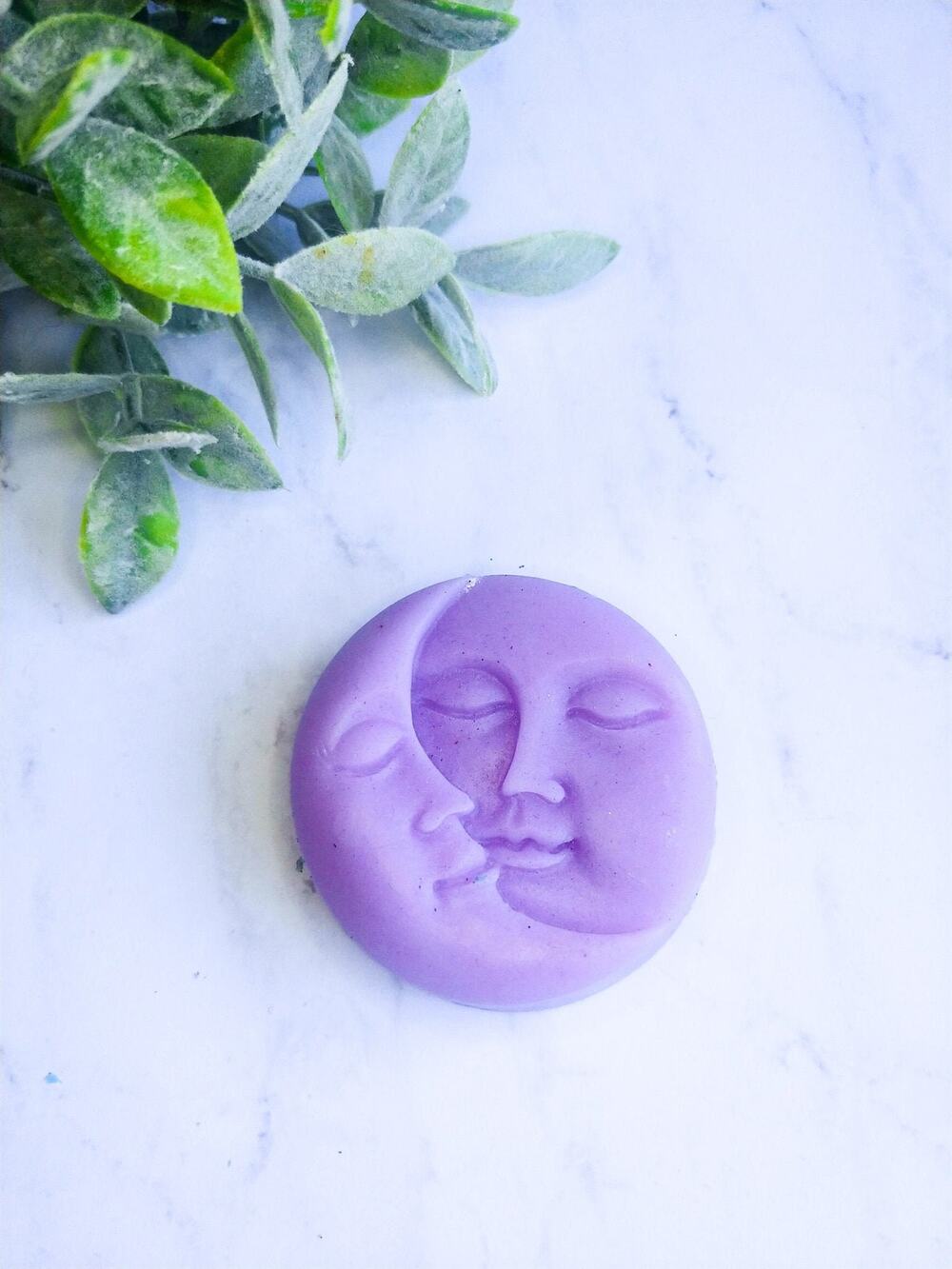 Moon Goddess Sage & Lavender Empaths Shield Cleansing Ritual, Vegan Soap